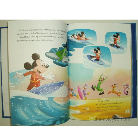 Disney Mickey Minnie Mouse Plush & Books 5 minute Stories Kids Stuffed Animal - Picture 8 of 13